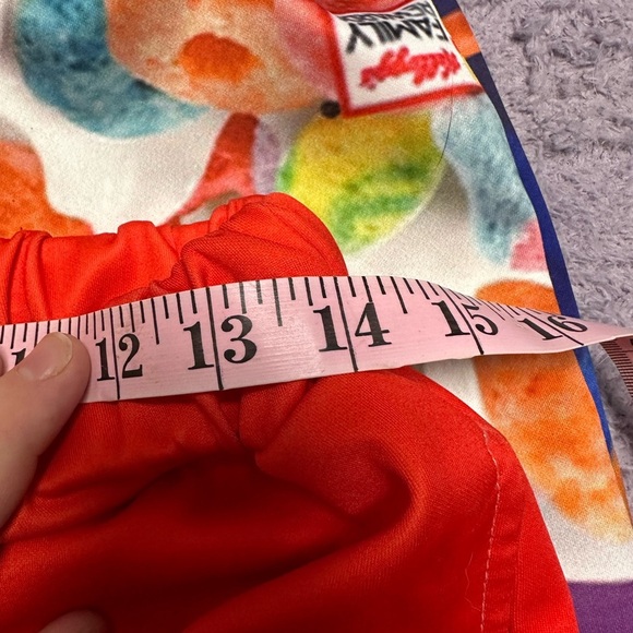 Xl Vibrant Purple and Red Sweatpants with Kellogg Graphic Design - Picture 2 of 4